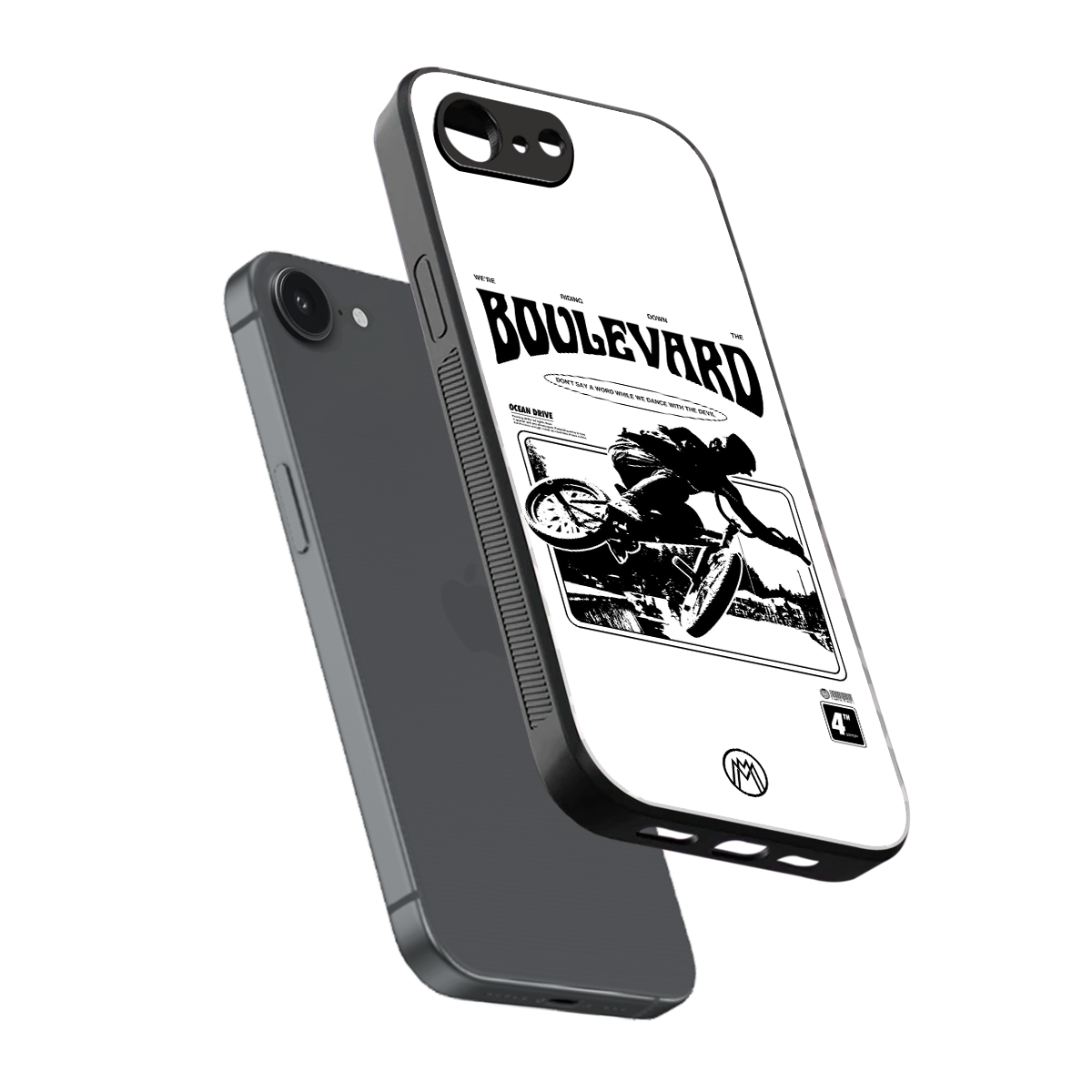 boulevard back phone cover | glass case for iphone 16e