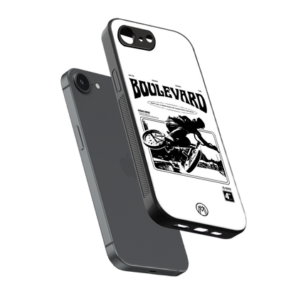 boulevard back phone cover | glass case for iphone 16e