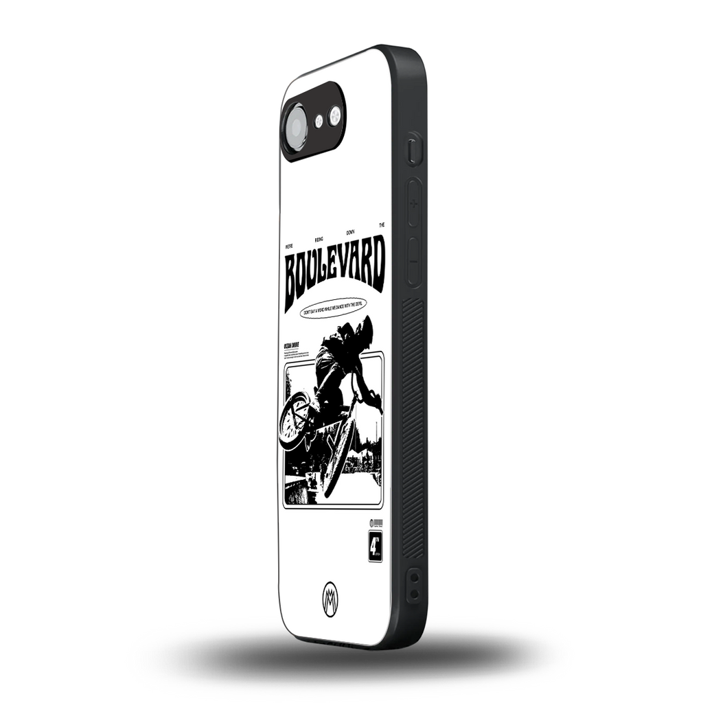 boulevard back phone cover | glass case for iphone 16e