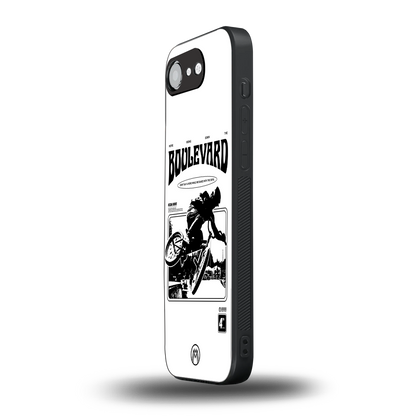 boulevard back phone cover | glass case for iphone 16e