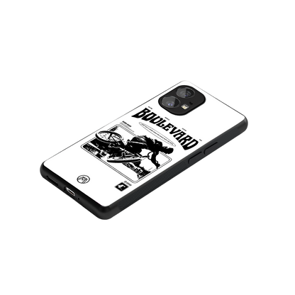 boulevard back phone cover | glass case for nothing phone 1