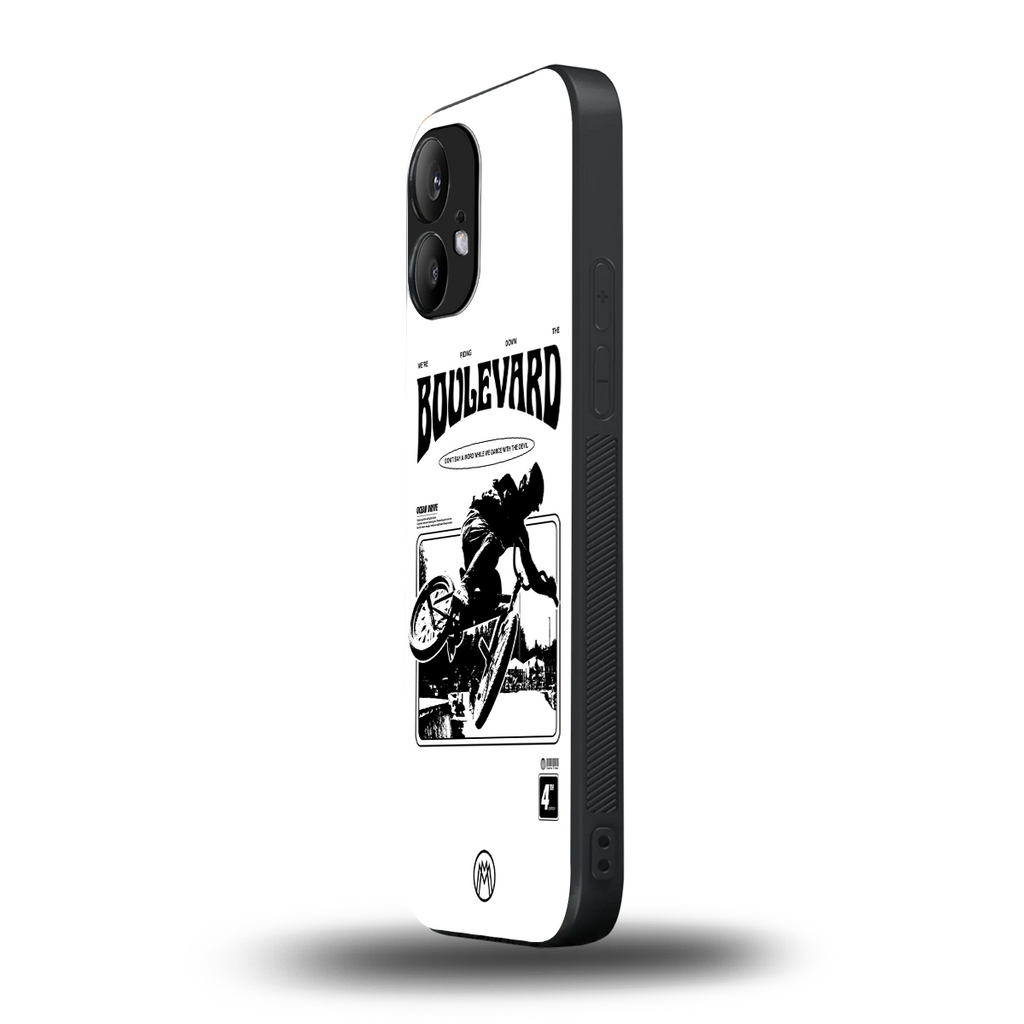 boulevard back phone cover | glass case for nothing phone 2