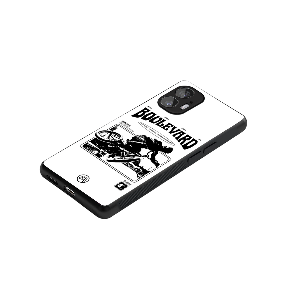boulevard back phone cover | glass case for nothing phone 2