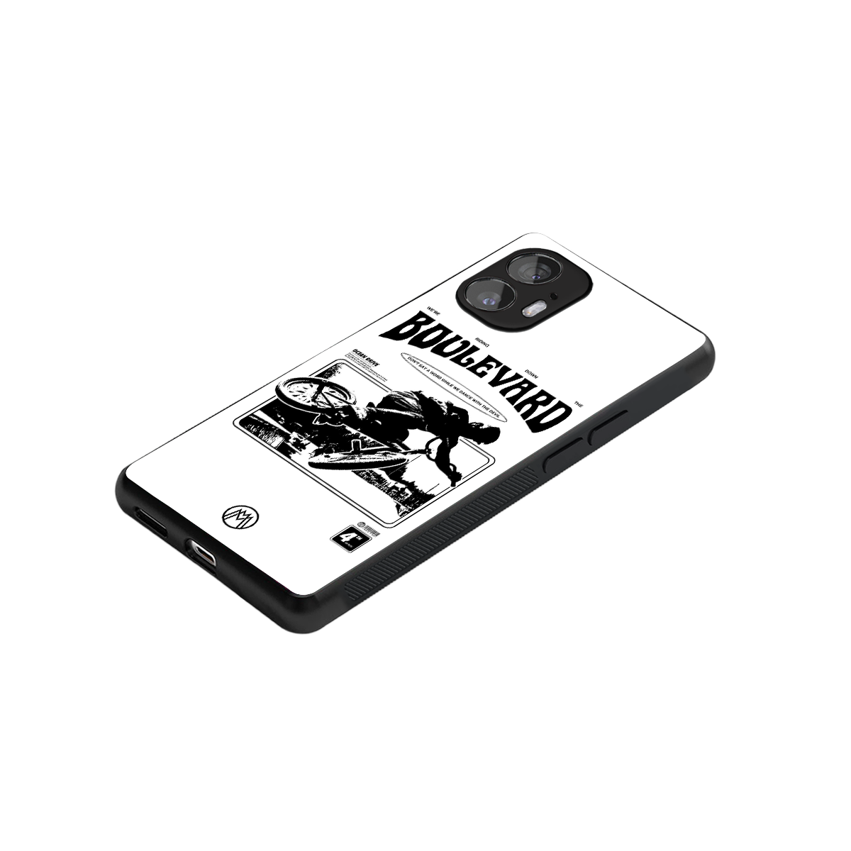 boulevard back phone cover | glass case for nothing phone 2