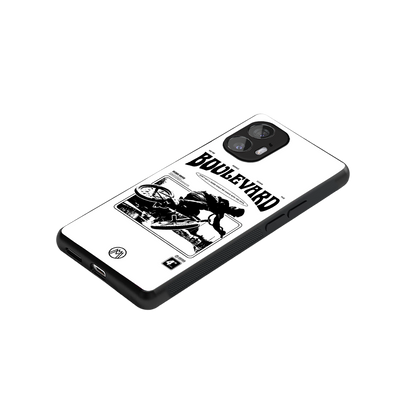 boulevard back phone cover | glass case for nothing phone 2