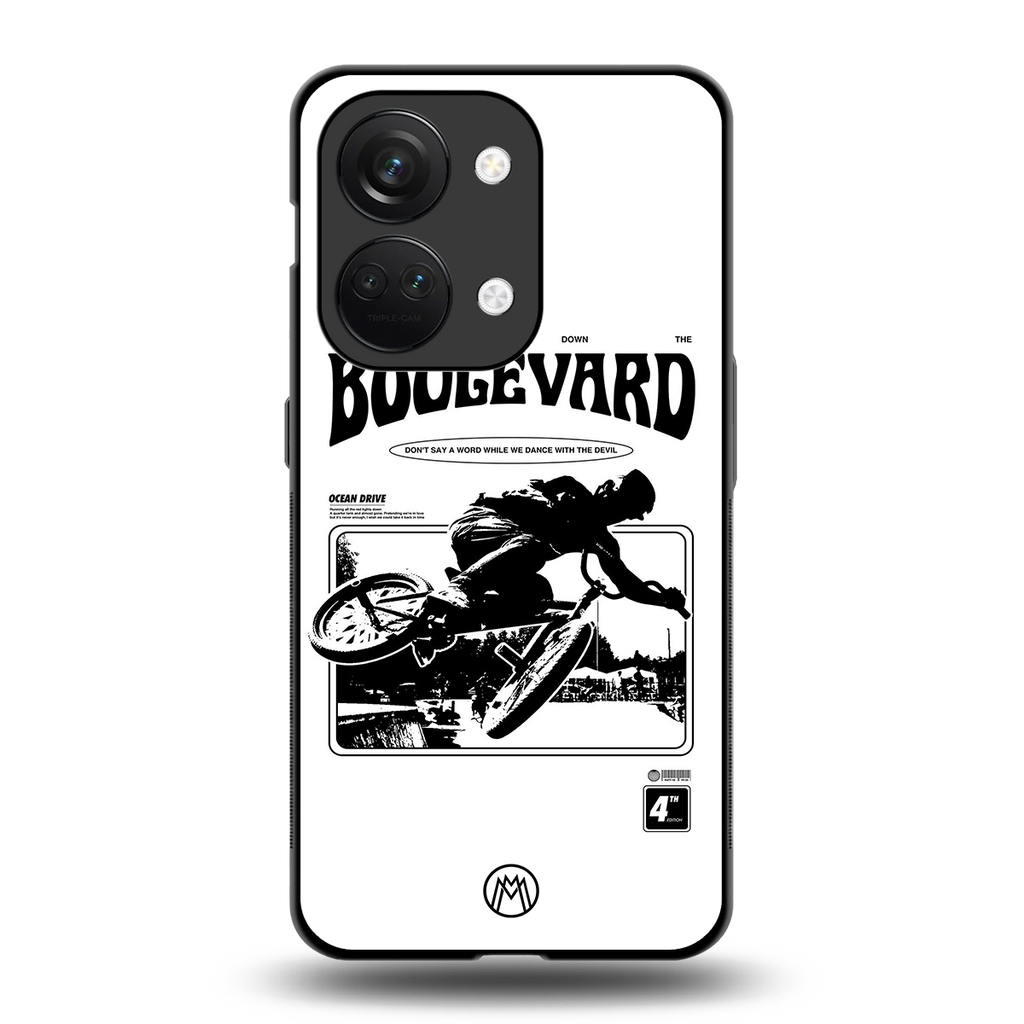 boulevard back phone cover | glass case for oneplus nord 3