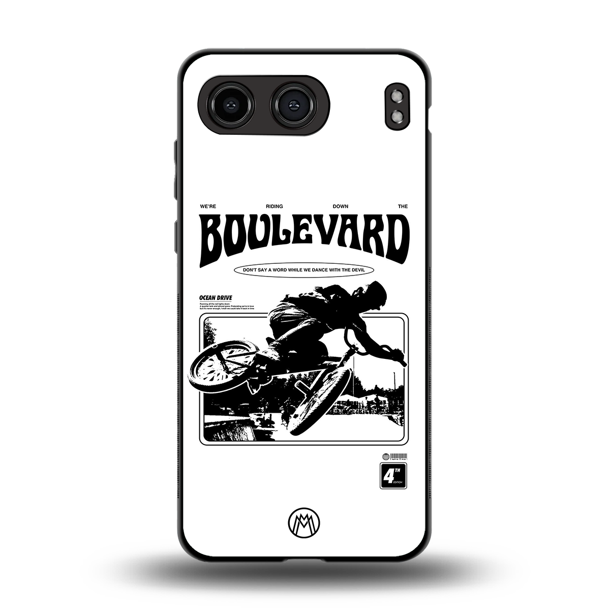 boulevard back phone cover | glass case for oneplus nord 4