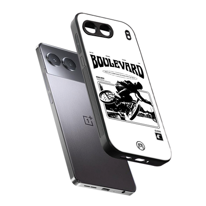 boulevard back phone cover | glass case for oneplus nord 4
