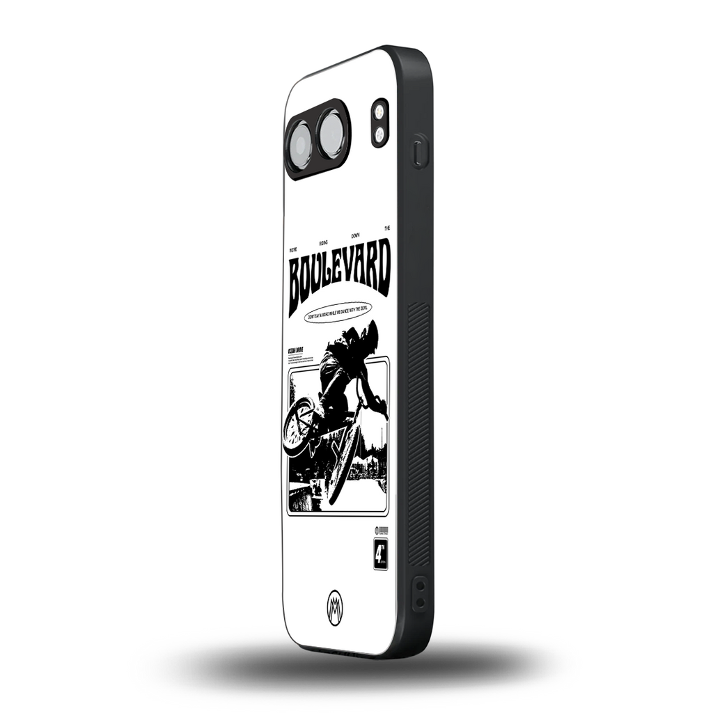 boulevard back phone cover | glass case for oneplus nord 4
