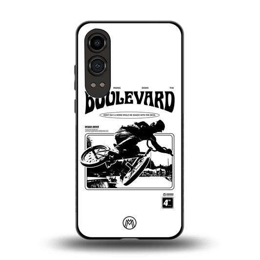 boulevard back phone cover | glass case for oneplus nord ce 4 lite