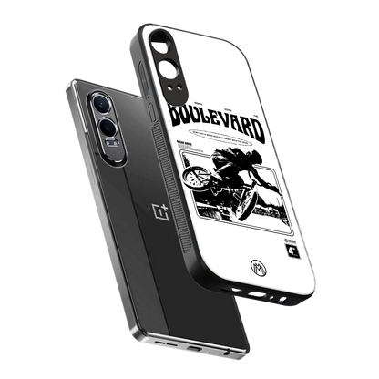boulevard back phone cover | glass case for oneplus nord ce 4 lite