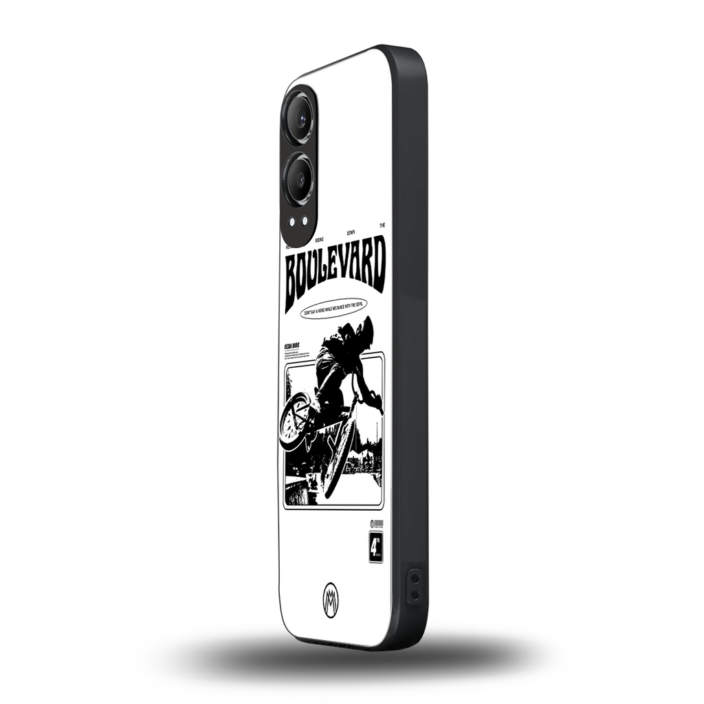 boulevard back phone cover | glass case for oneplus nord ce 4 lite