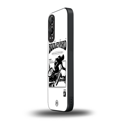 boulevard back phone cover | glass case for oneplus nord ce 4 lite