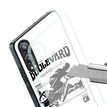 boulevard back phone cover | glass case for oneplus nord ce 4 lite