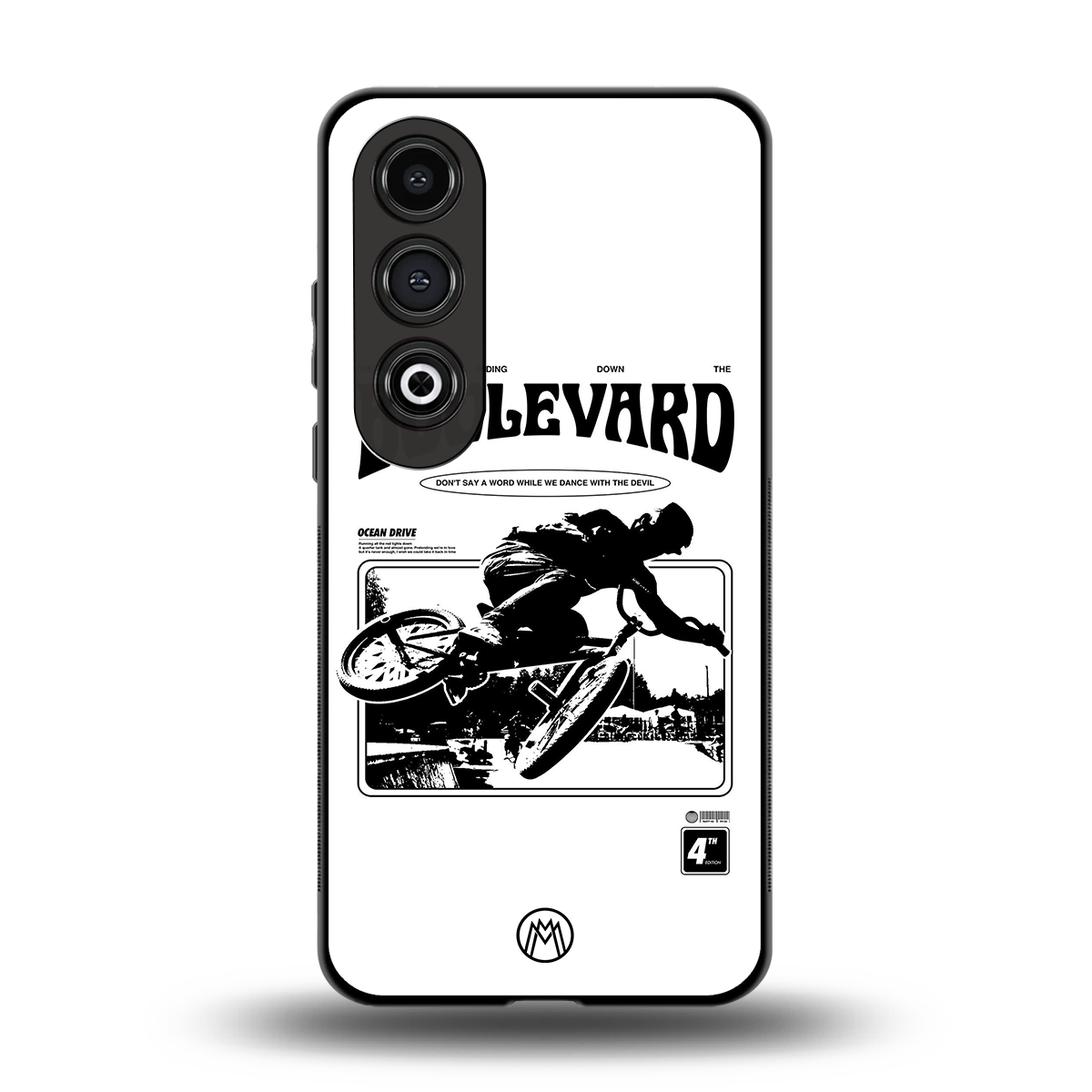 boulevard back phone cover | glass case for oneplus nord ce 4