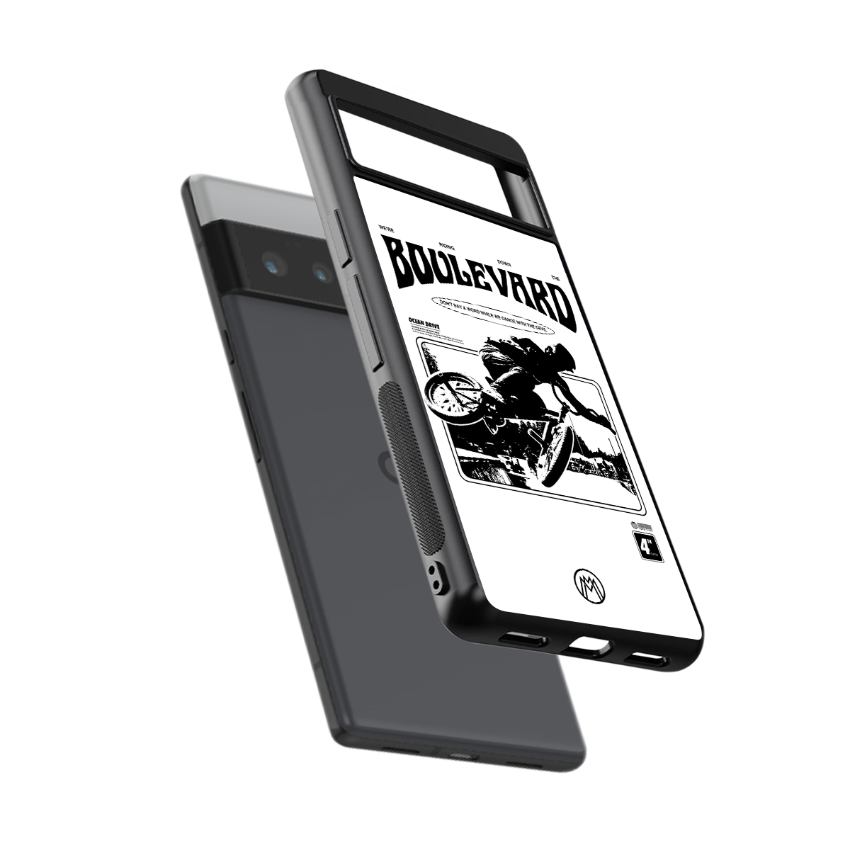 boulevard back phone cover | glass case for google pixel 6 pro