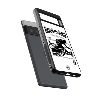 boulevard back phone cover | glass case for google pixel 6 pro