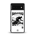 boulevard back phone cover | glass case for google pixel 6