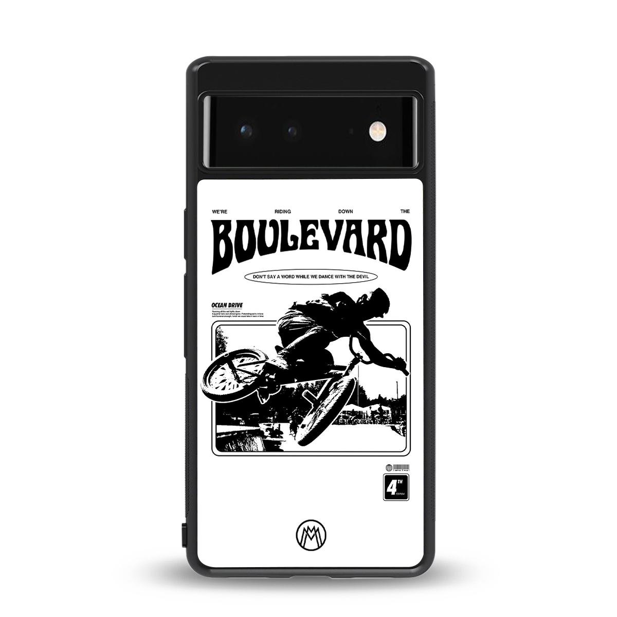boulevard back phone cover | glass case for google pixel 6