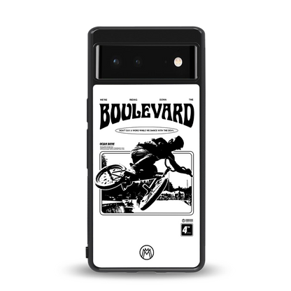 boulevard back phone cover | glass case for Google Pixel 6A