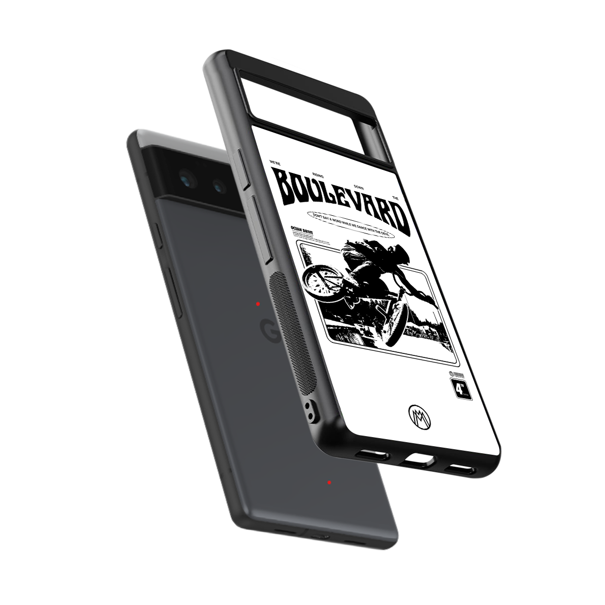 boulevard back phone cover | glass case for google pixel 6
