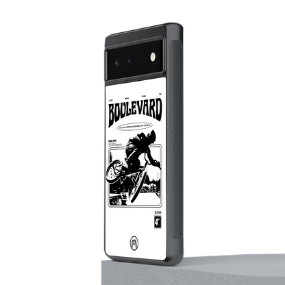 boulevard back phone cover | glass case for Google Pixel 6A