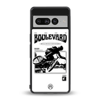 boulevard back phone cover | glass case for google pixel 7 pro