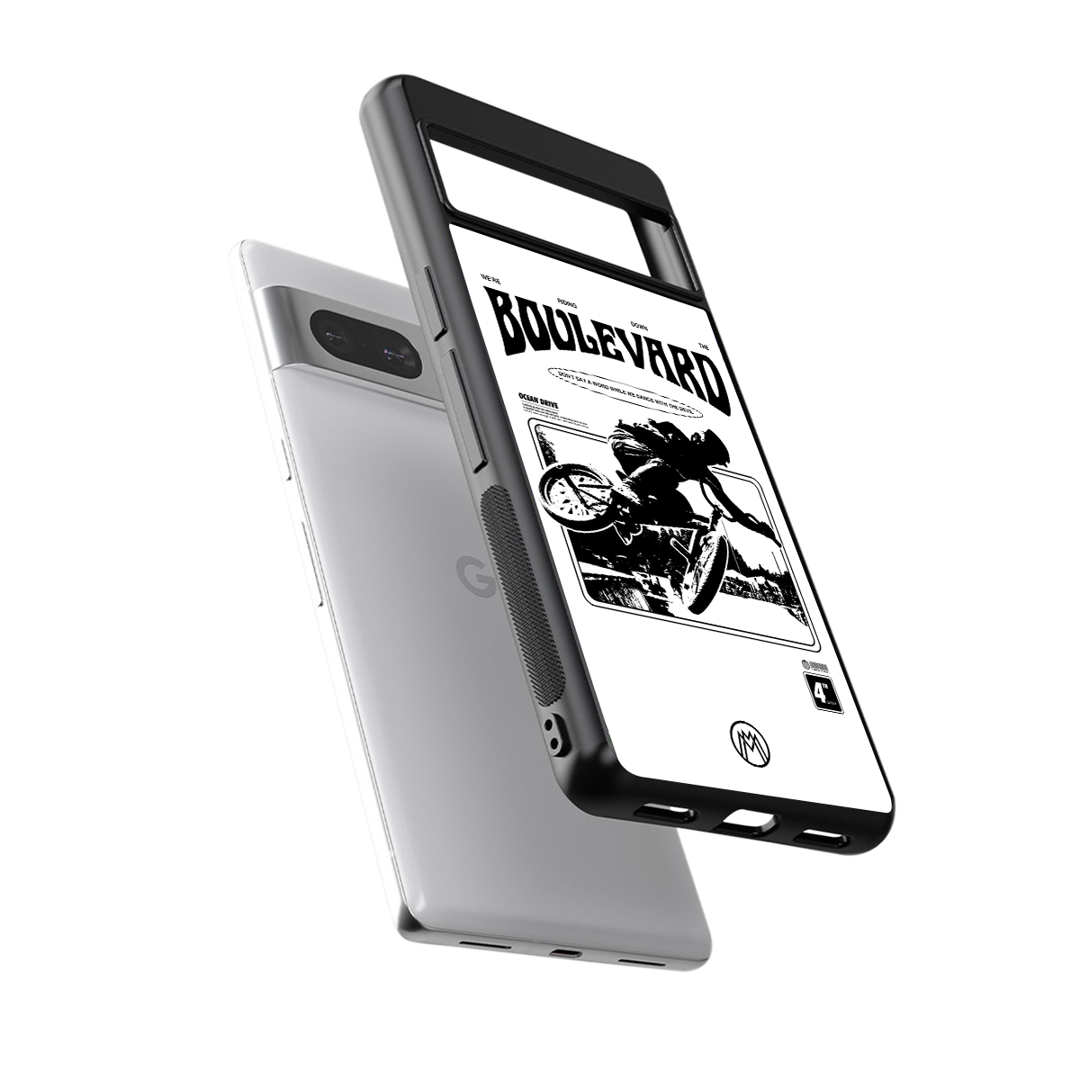 boulevard back phone cover | glass case for Google Pixel 7A