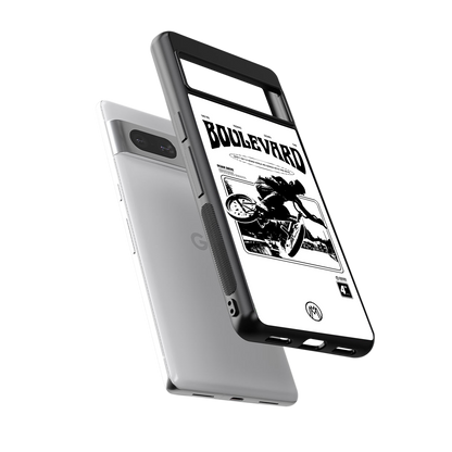 boulevard back phone cover | glass case for Google Pixel 7A