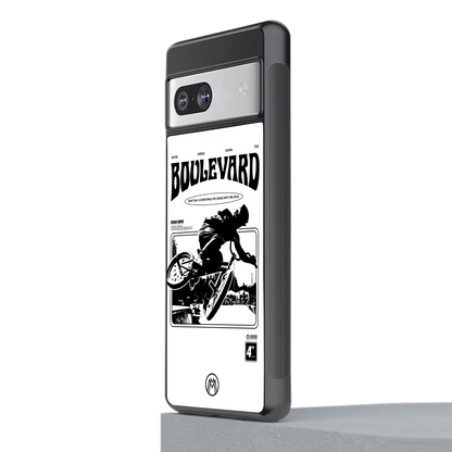 boulevard back phone cover | glass case for Google Pixel 7