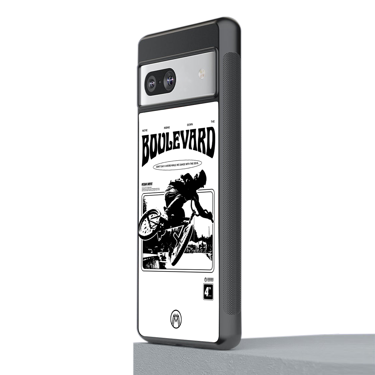 boulevard back phone cover | glass case for Google Pixel 7A