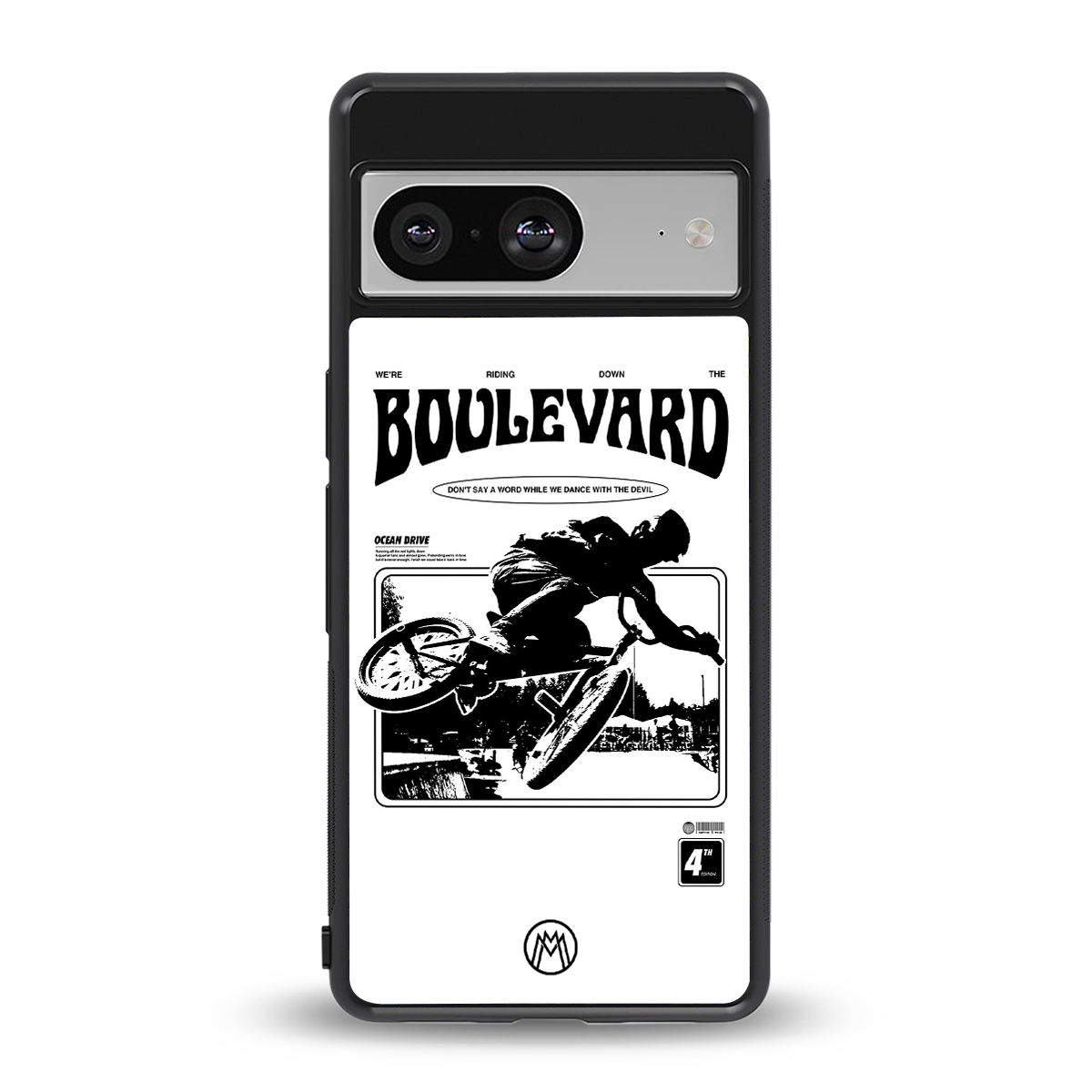 boulevard back phone cover | glass case for Google Pixel 8