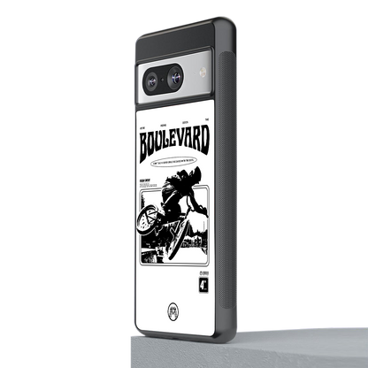 boulevard back phone cover | glass case for Google Pixel 8