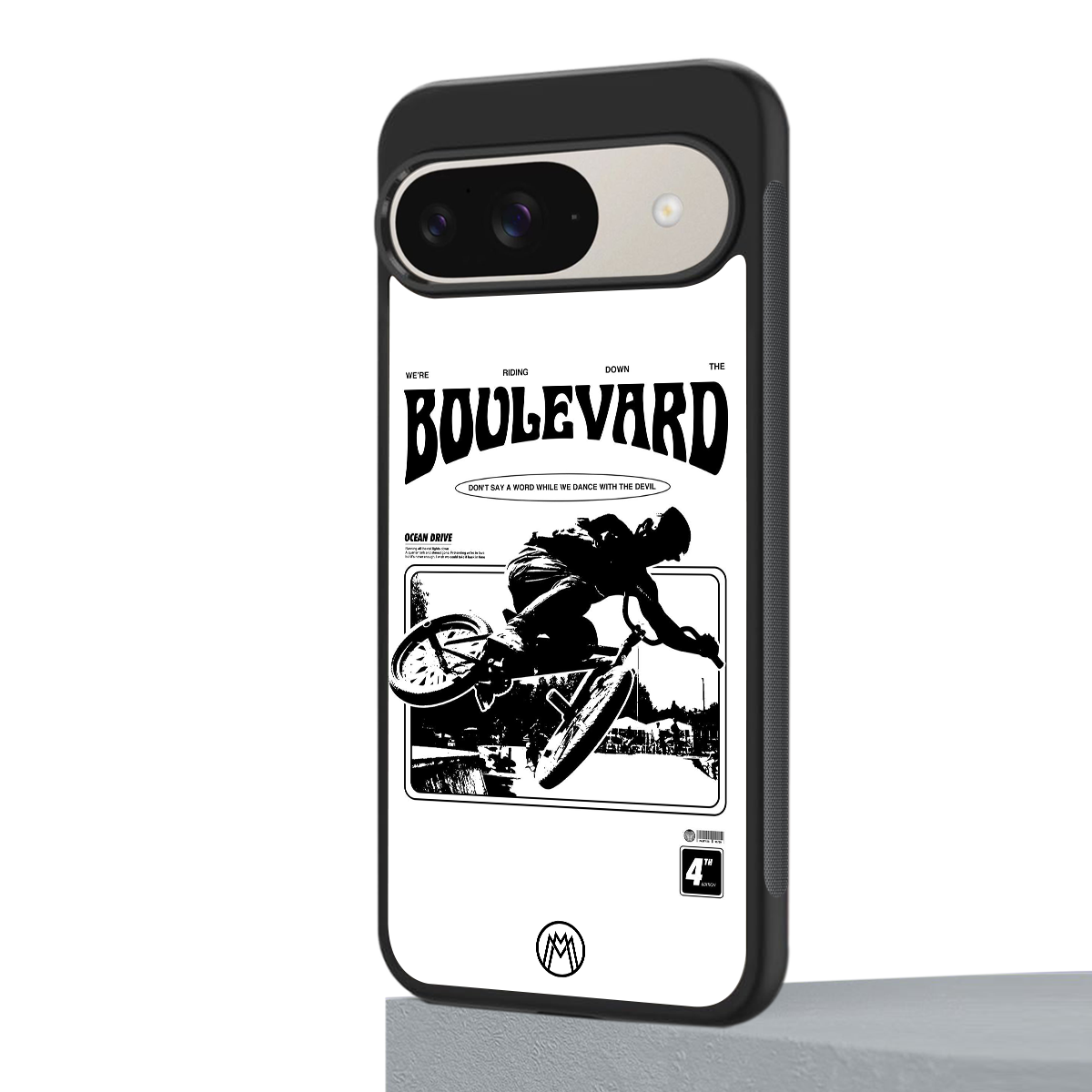 boulevard back phone cover | glass case for google pixel 9
