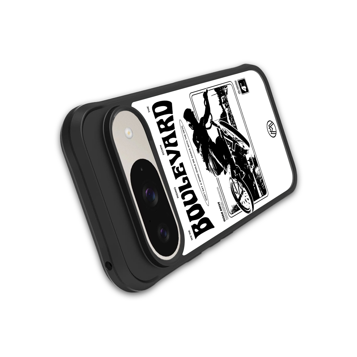 boulevard back phone cover | glass case for google pixel 9