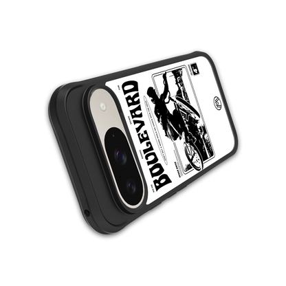 boulevard back phone cover | glass case for google pixel 9