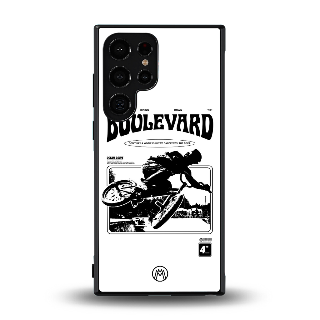 boulevard back phone cover | glass case for samsung galaxy s23 ultra
