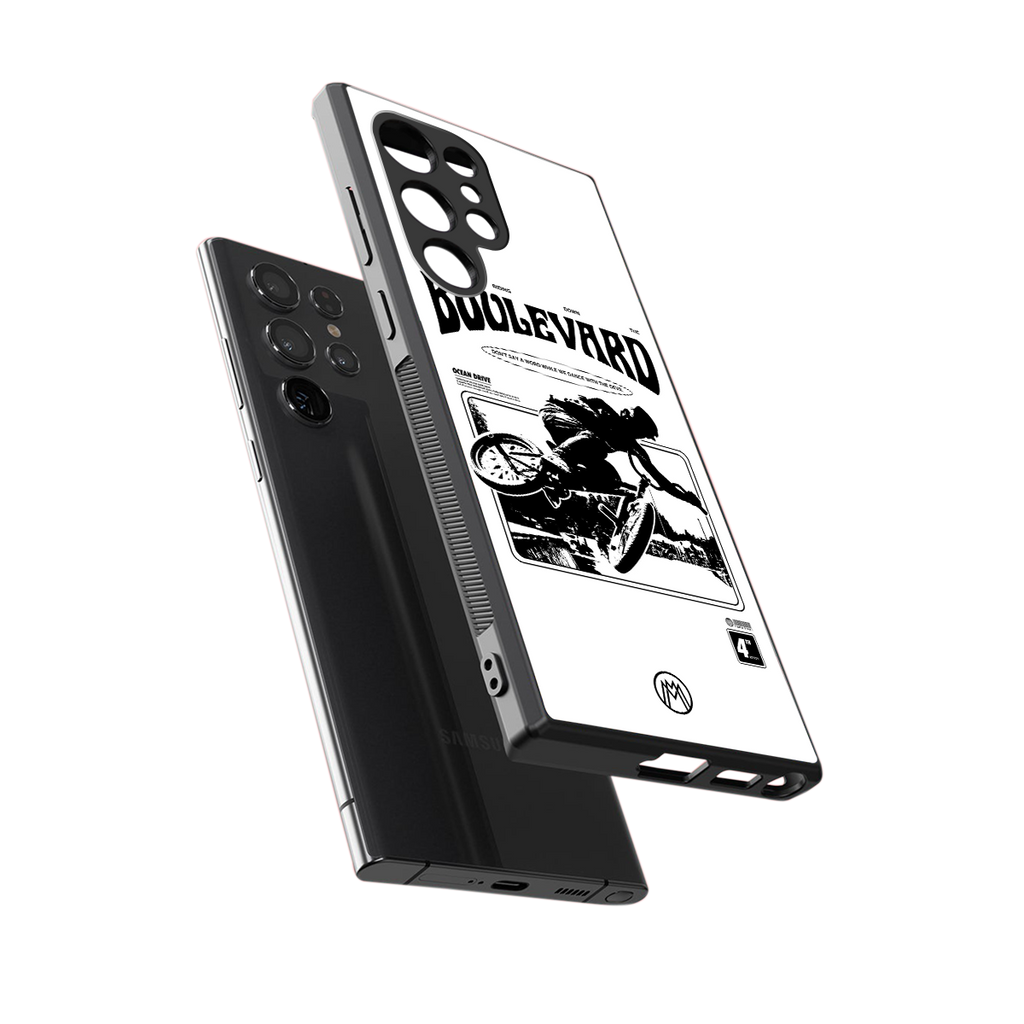 boulevard back phone cover | glass case for samsung galaxy s23 ultra