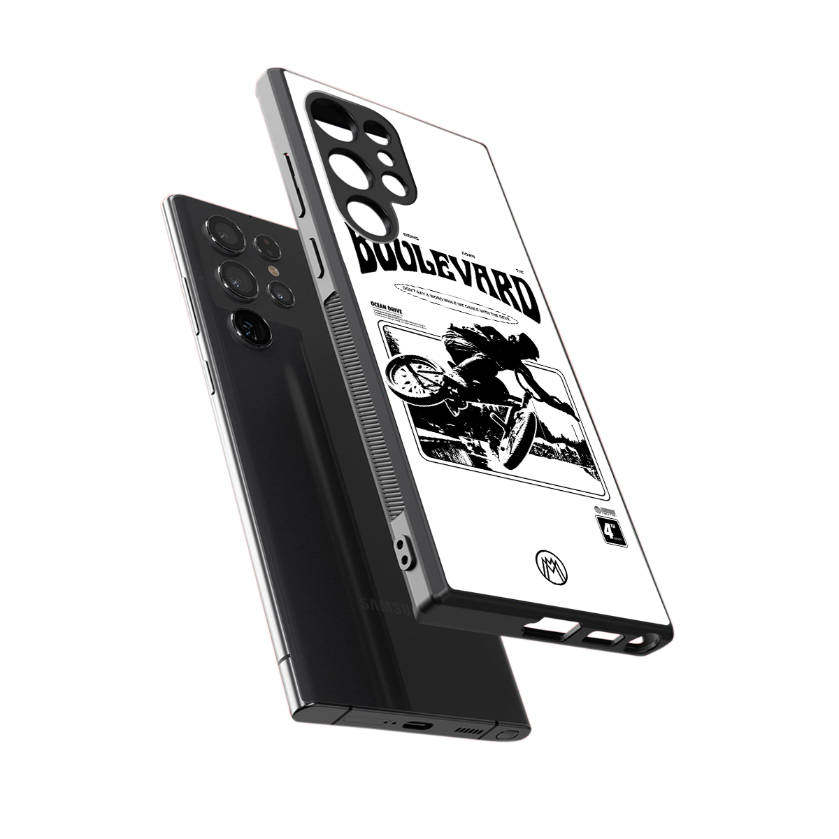 boulevard back phone cover | glass case for samsung galaxy s23 ultra