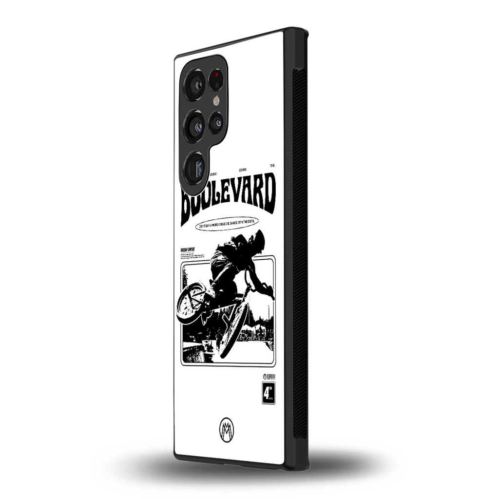boulevard back phone cover | glass case for samsung galaxy s23 ultra
