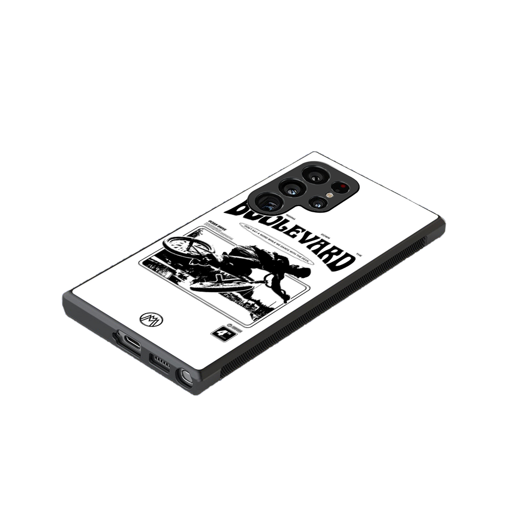 boulevard back phone cover | glass case for samsung galaxy s23 ultra