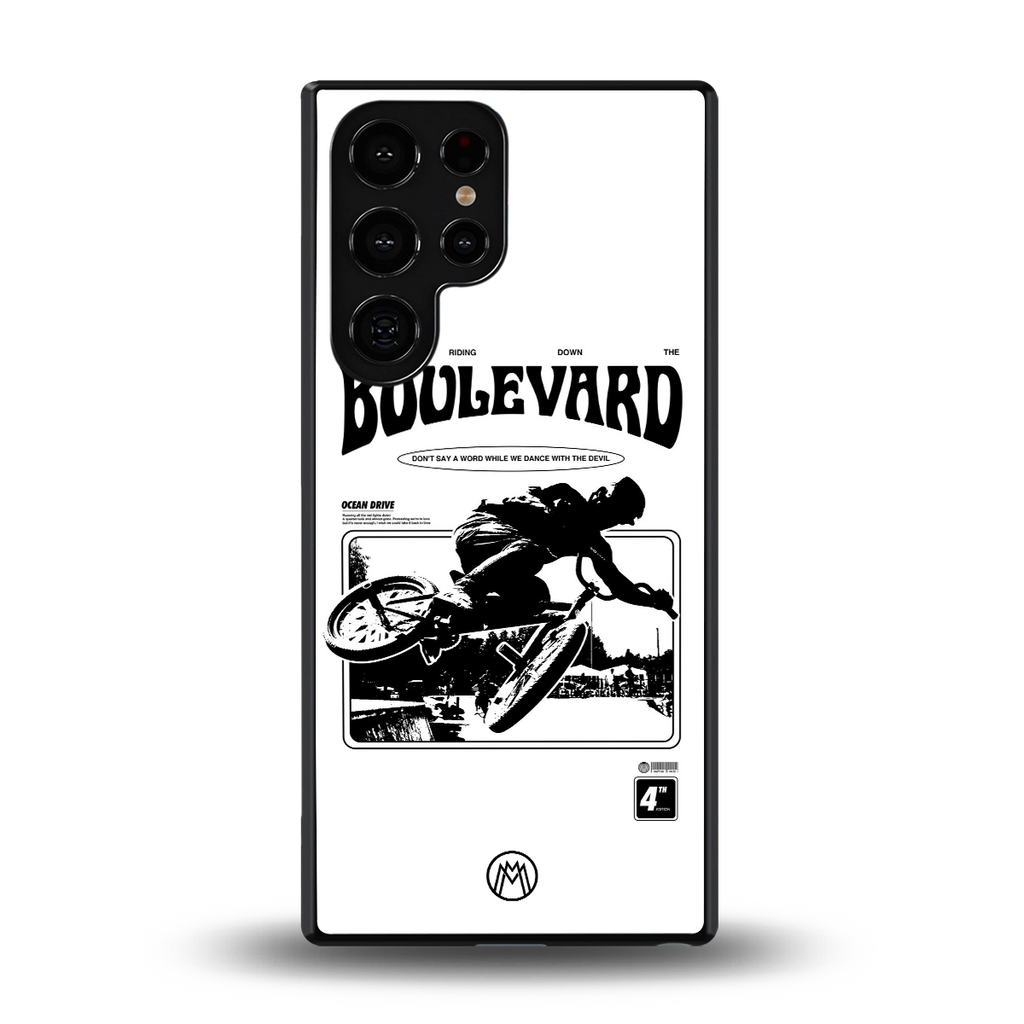 boulevard back phone cover | glass case for samsung galaxy s25 ultra
