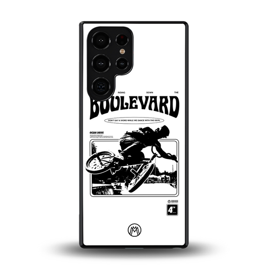 boulevard back phone cover | glass case for samsung galaxy s25 ultra