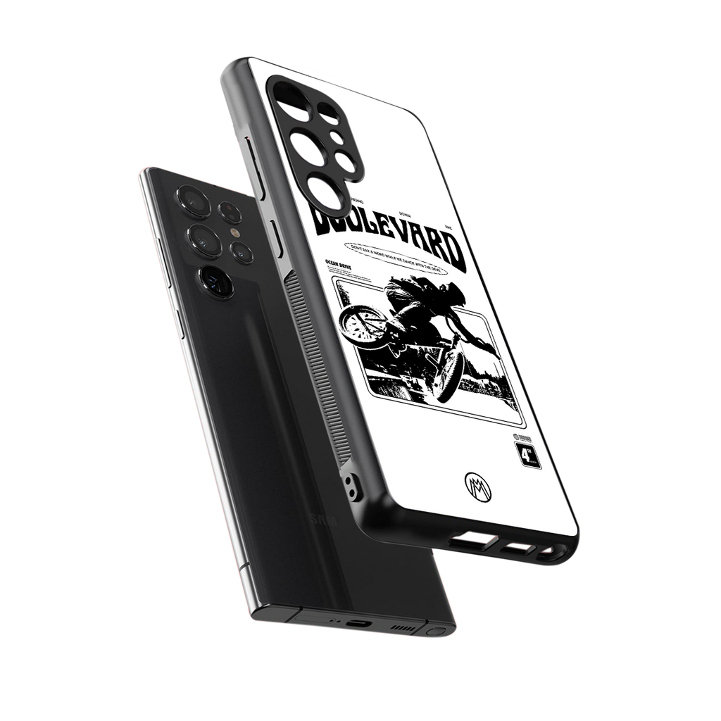 boulevard back phone cover | glass case for samsung galaxy s25 ultra