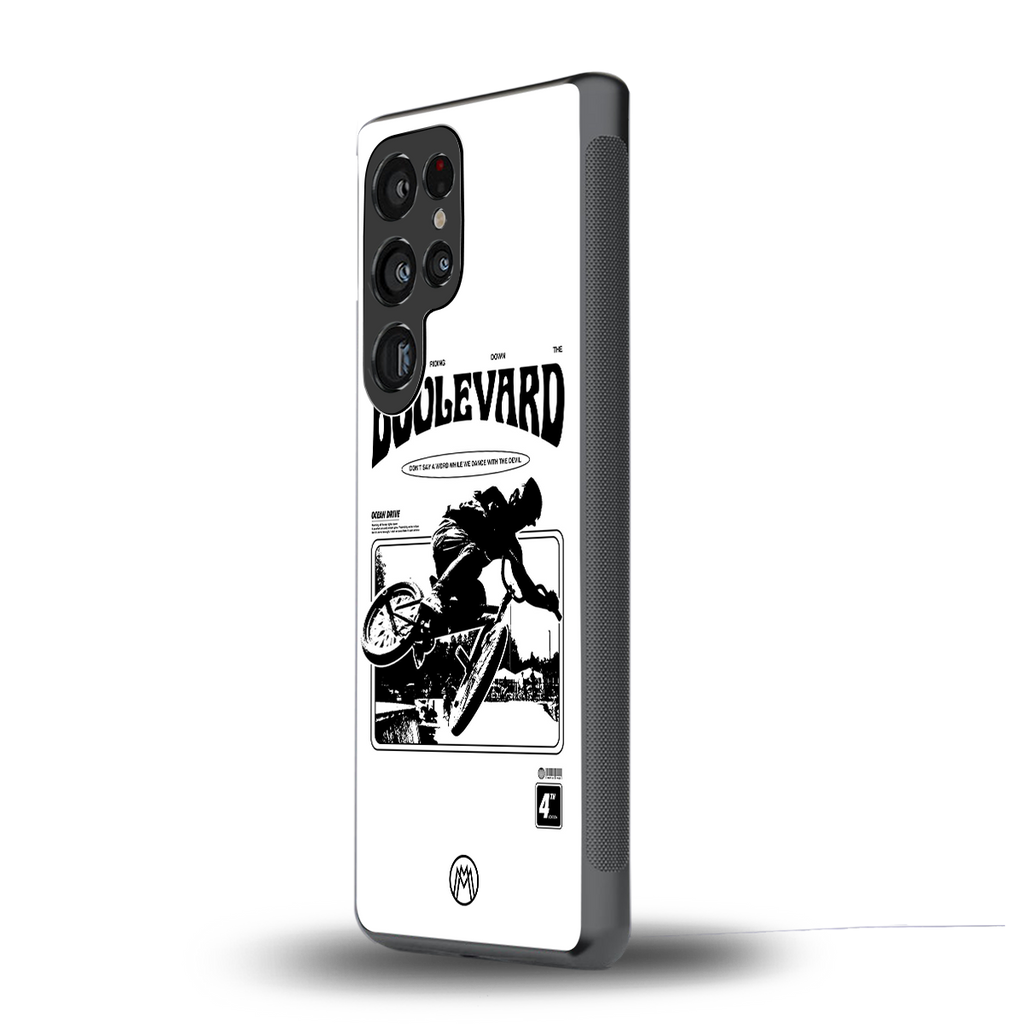 boulevard back phone cover | glass case for samsung galaxy s25 ultra