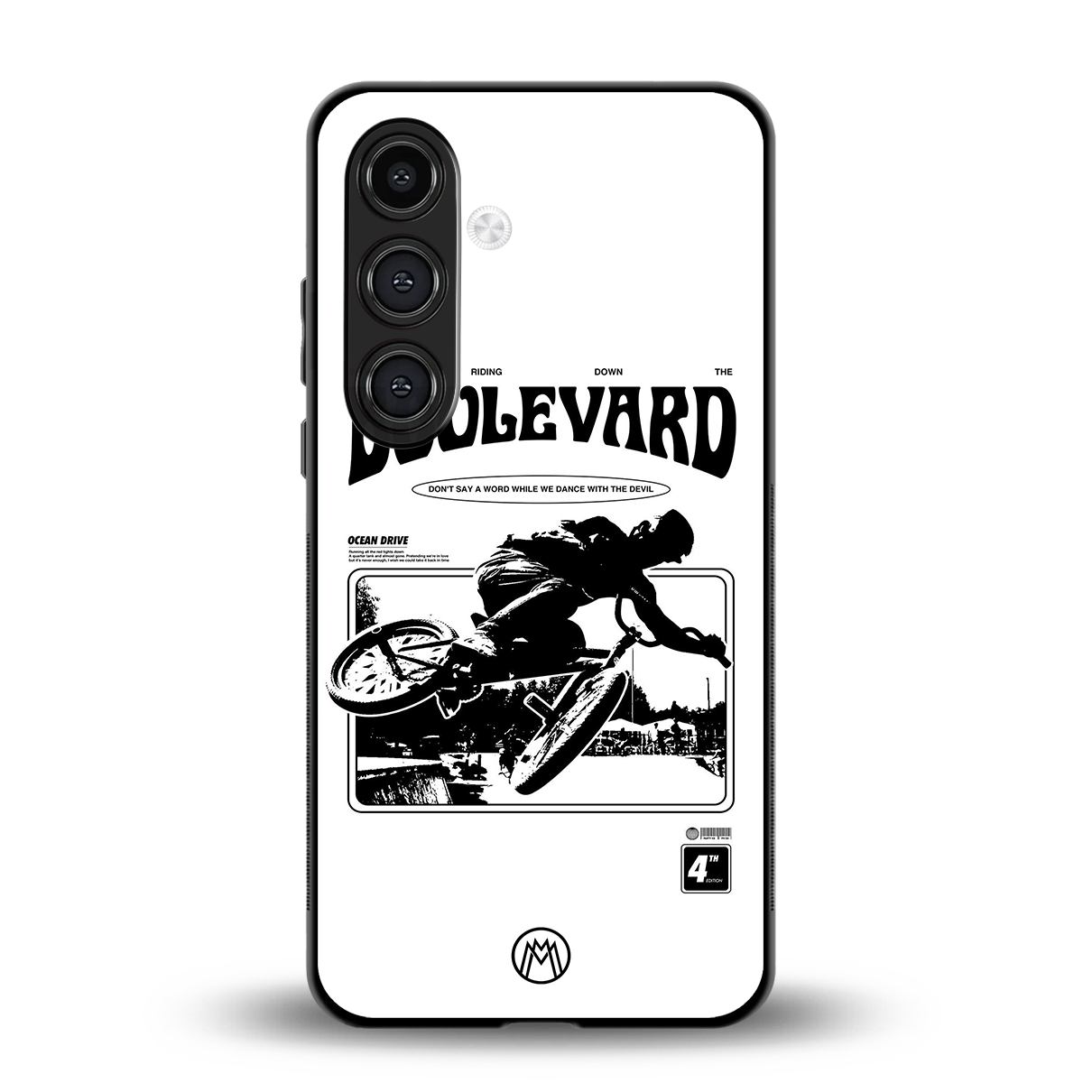 boulevard back phone cover | glass case for samsung galaxy s24 plus