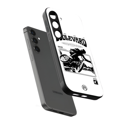 boulevard back phone cover | glass case for samsung galaxy s23 plus