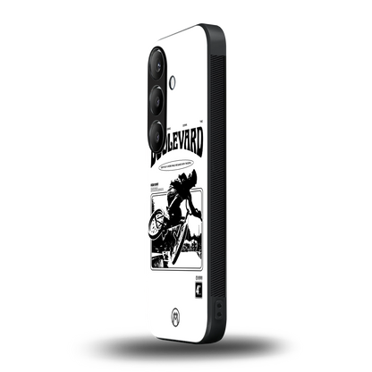 boulevard back phone cover | glass case for samsung galaxy s23 plus