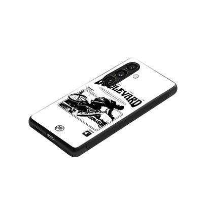 boulevard back phone cover | glass case for samsung galaxy s23 plus