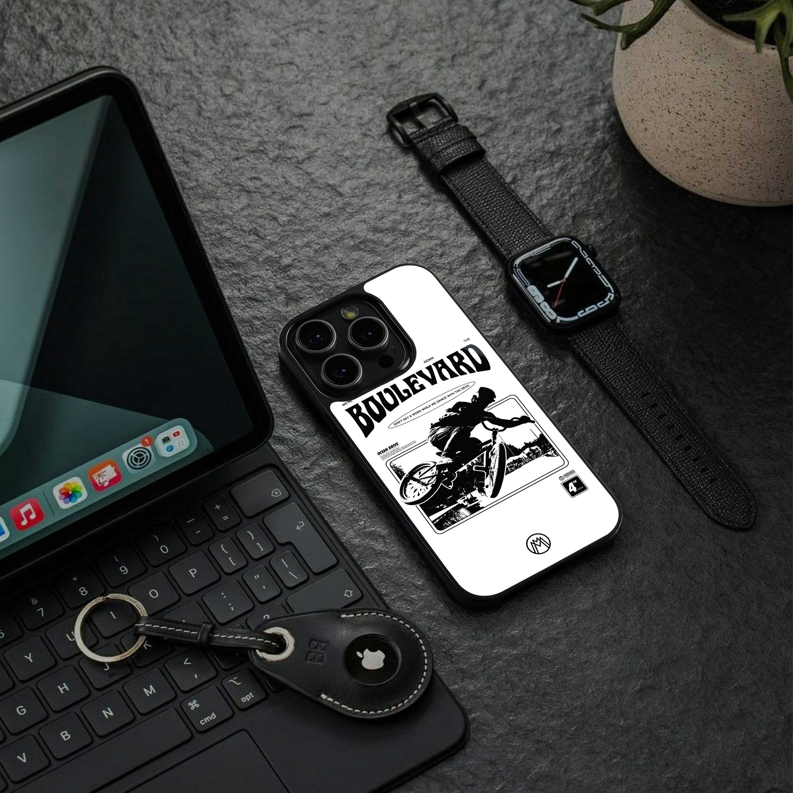 boulevard back phone cover | glass case for samsung galaxy s24 ultra